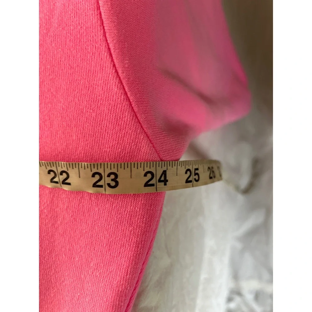 Aviator Nation University of Texas Neon Pink Rainbow Striped Sweatshirt XS Bolt - Picture 9 of 11